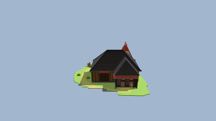 Totoro house 3D Model