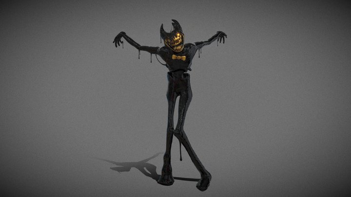 Ink Demon Batdr Fan-Design 3D Model
