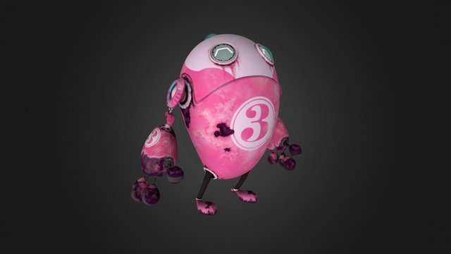 Jellybean - [[CreatureBox Design]] 3D Model