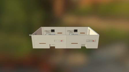 Hospital draft 3D Model