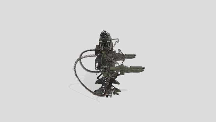 APU Mech from Matrix 3D Model