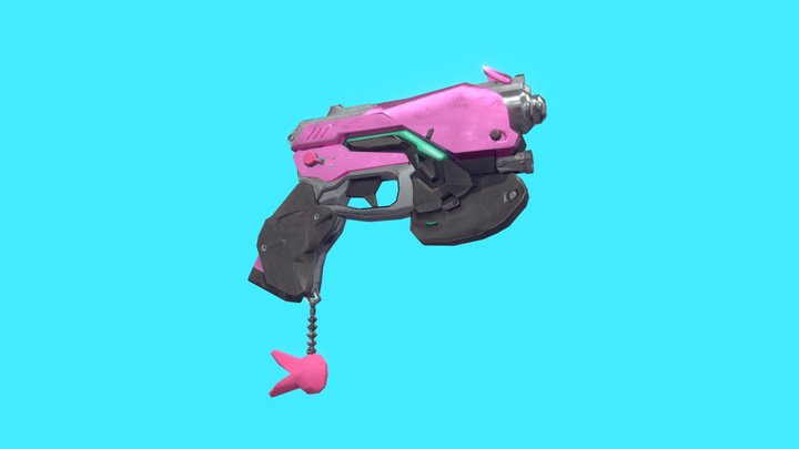Dva Gun~! 3D Model