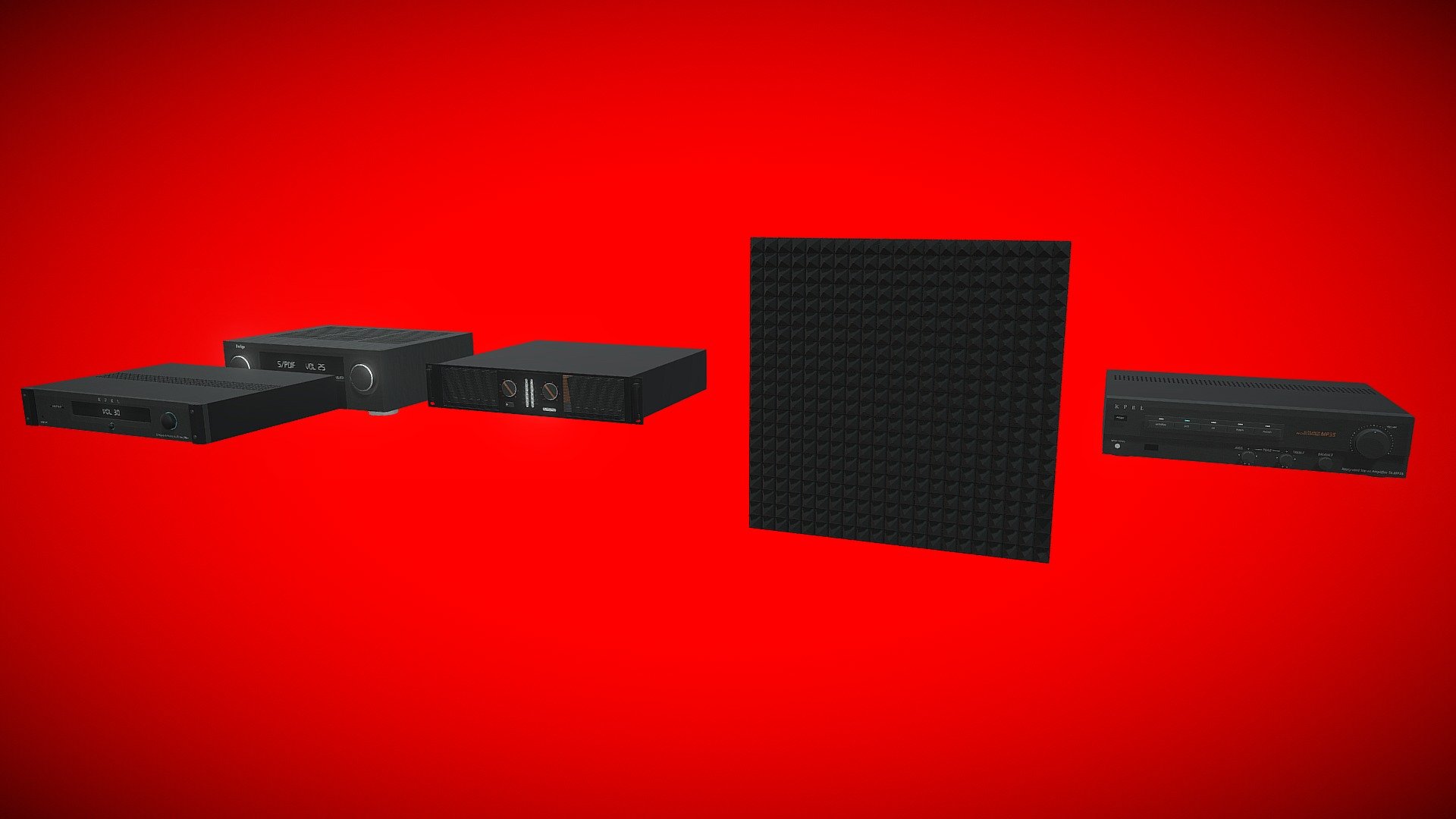 Big Audio 4/Speaker Pack 11 - Download Free 3D model by Elite Big ...