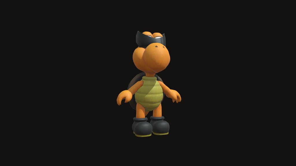 Super Mario - Bombshell Koopa
