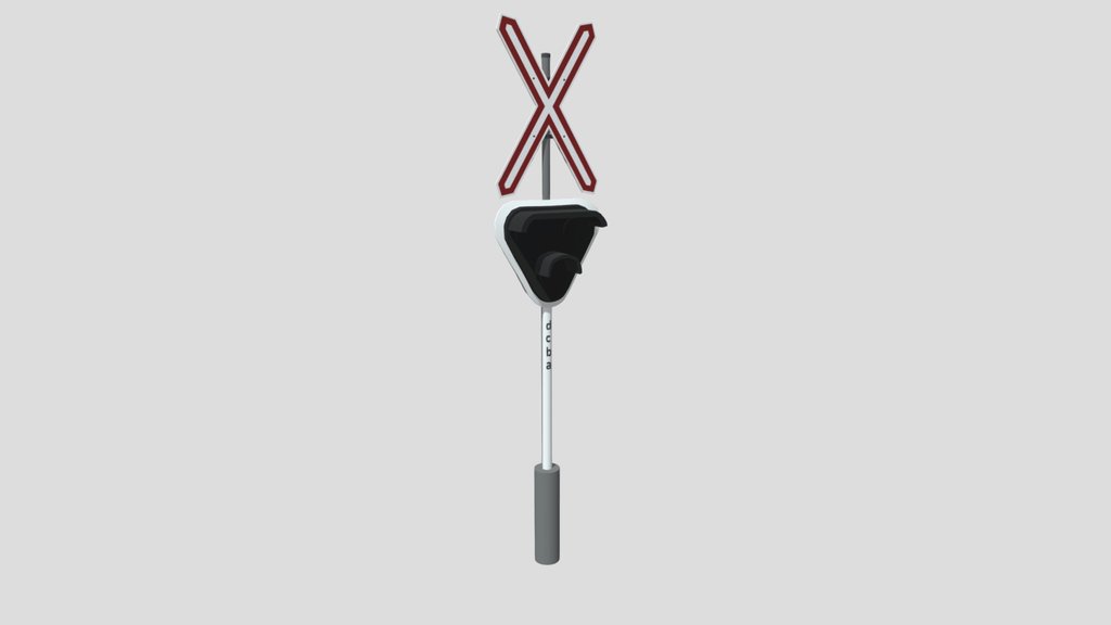 Hungarian Railroad cross signal