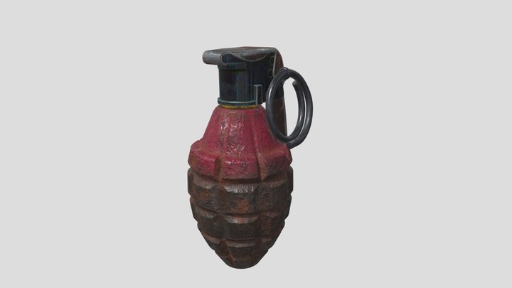 Grenade 3D Model