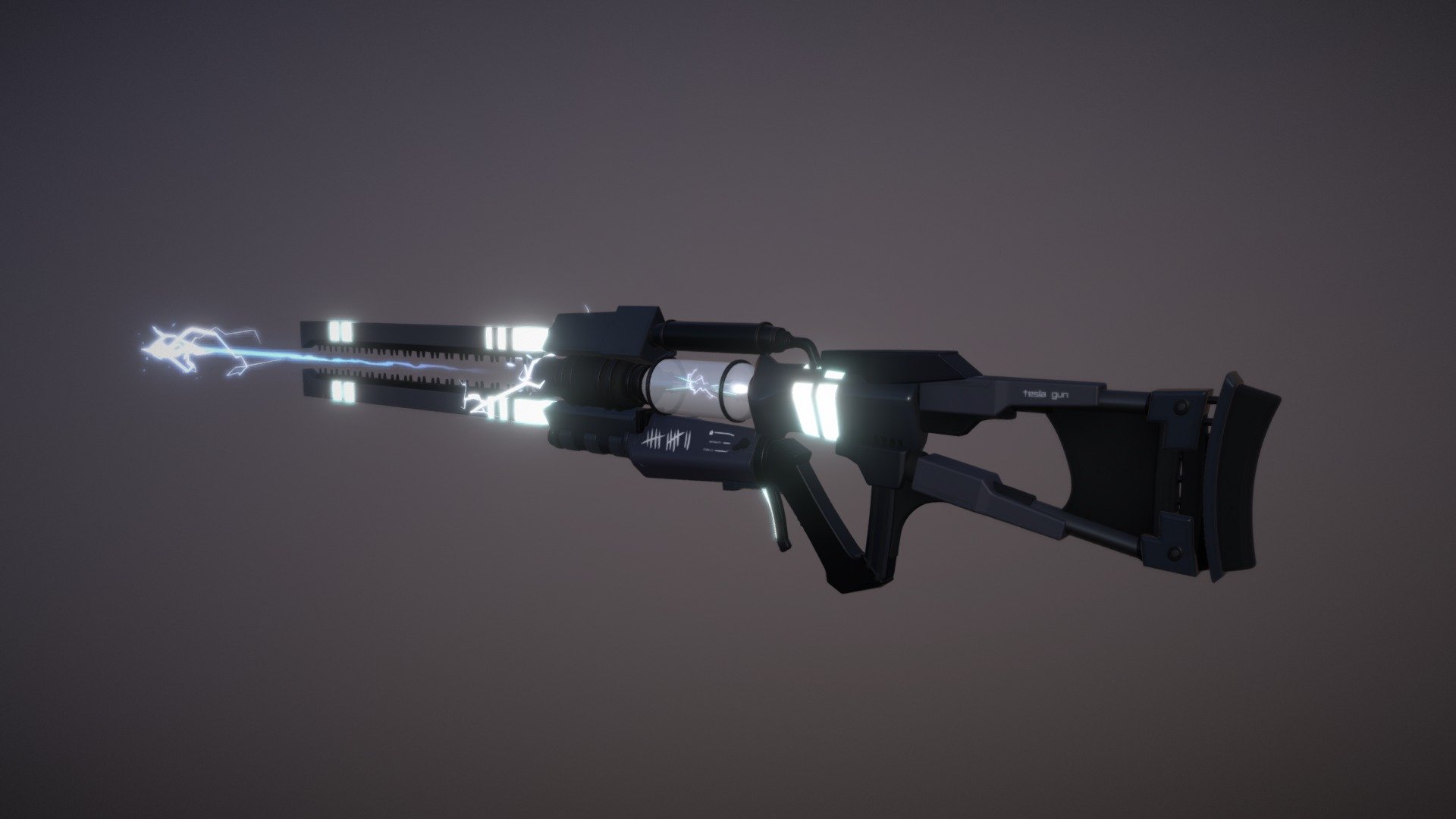 Tesla Sniper - 3D model by SarahSigier [2cc34ed] - Sketchfab