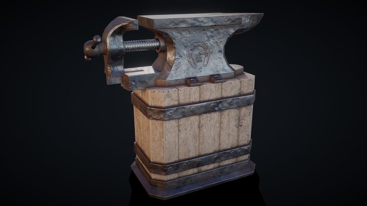 Anvil-Vise Combo – Modello 3D gratuito STL