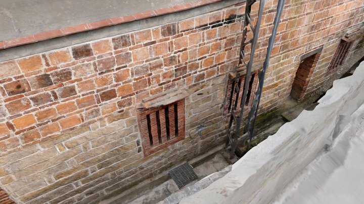 淡水崎仔頂施家古厝 背面 The Shi Family Residence 3D Model