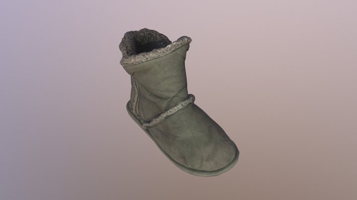 PB143 Boot Sm 3D Model