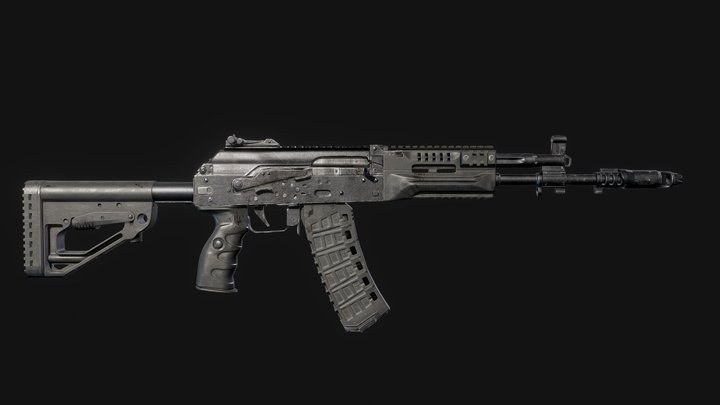 Kalashnikov AK-12 3D Model