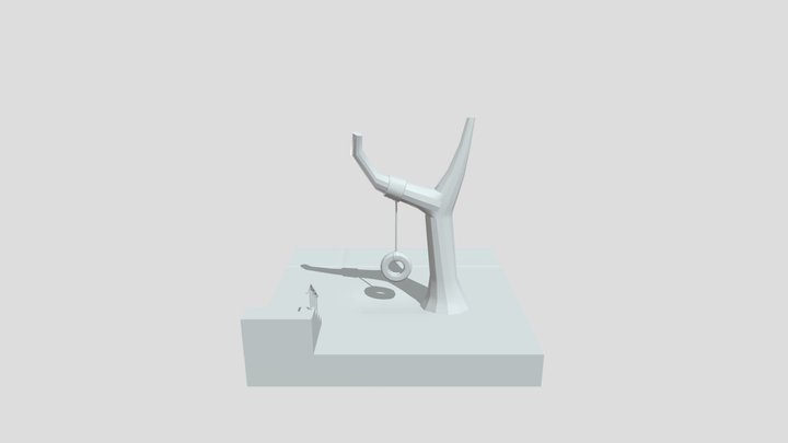 Small Yard WIP 3D Model