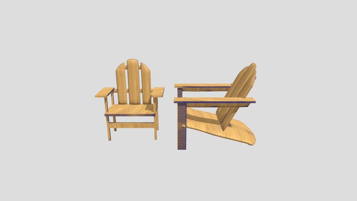 KURSI MLEYOT 3D Model
