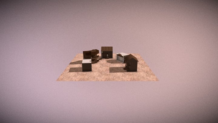 CT4012 Assignment 2 Scene 3D Model