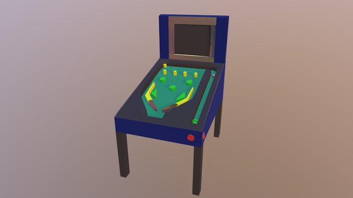 Lorella - Mesa de pinball 3D Model