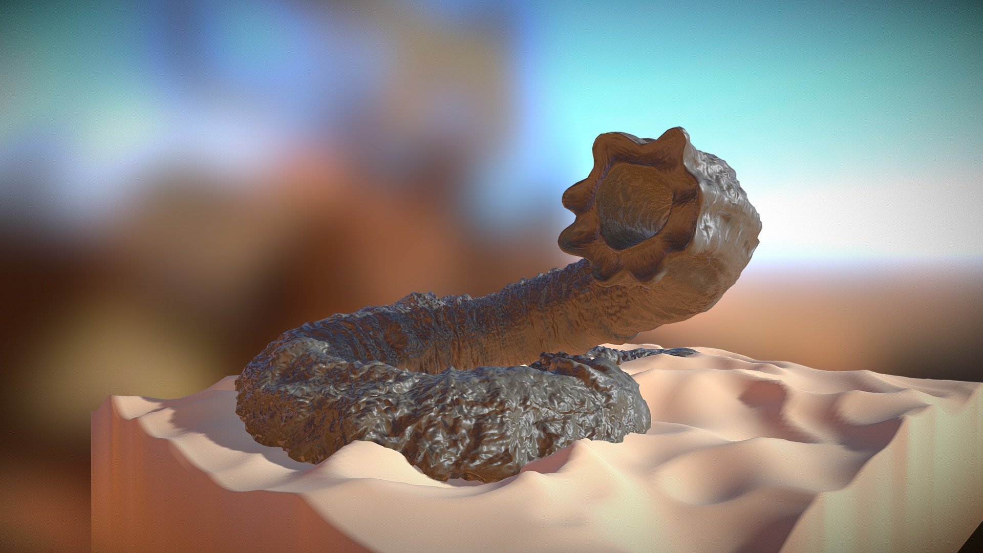 sandworm from dune 2020