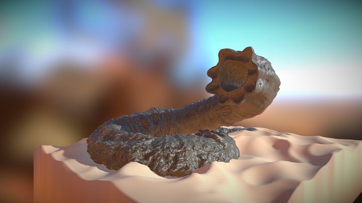 sandworm from dune 2020 3D Model