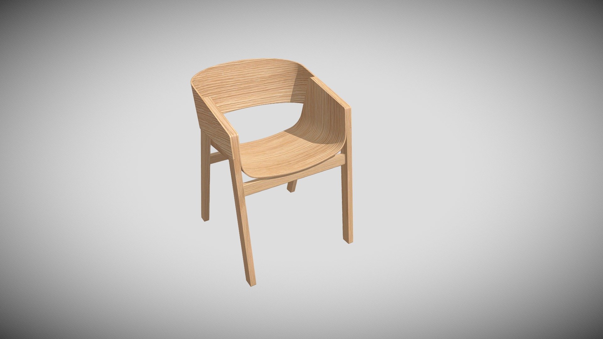 MERANO ARMCHAIR - Buy Royalty Free 3D model by Toss90 [2cc666a ...