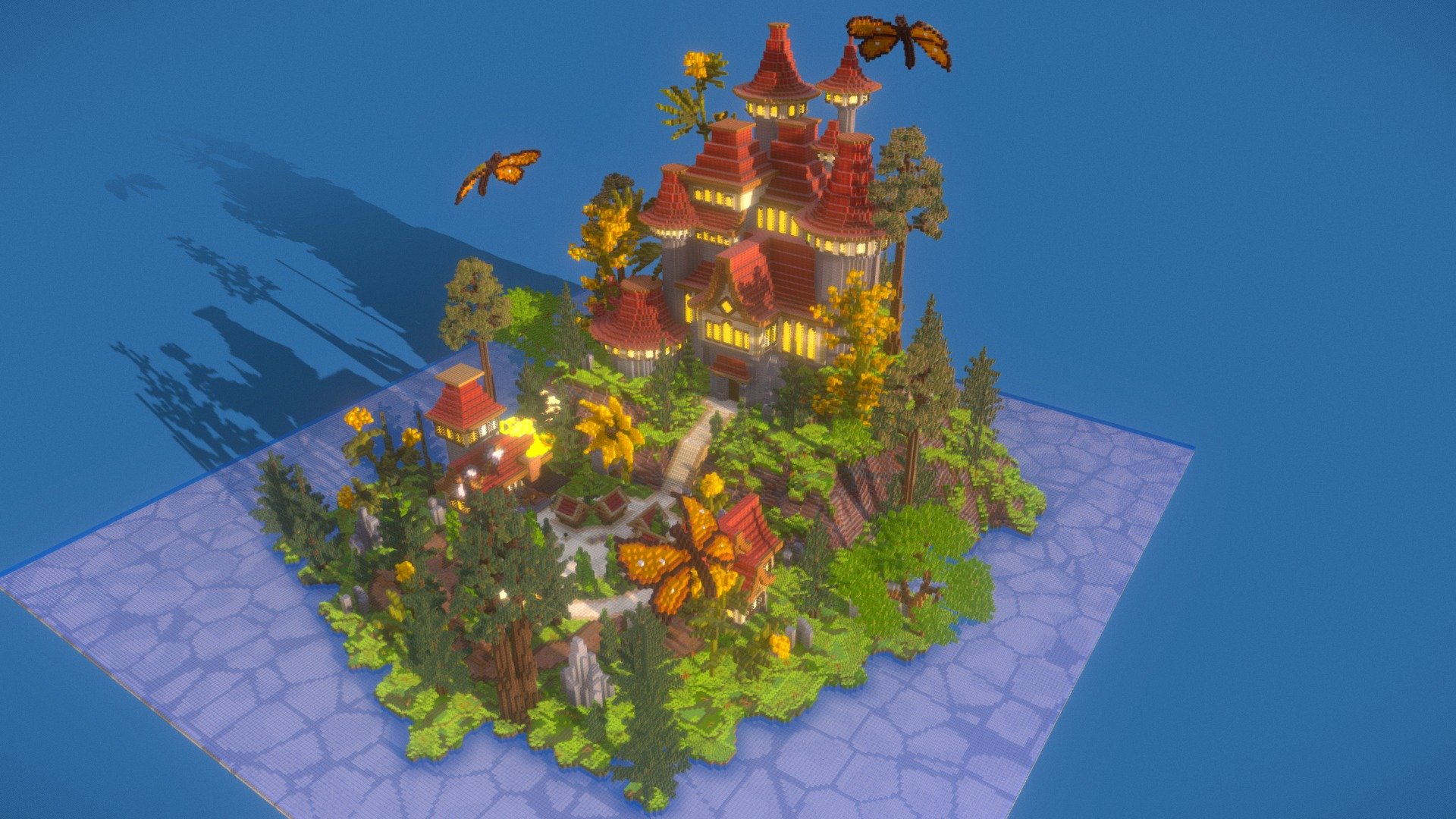 Butterfly Kingdom Spawn - 3D model by Woship [2cc7292] - Sketchfab