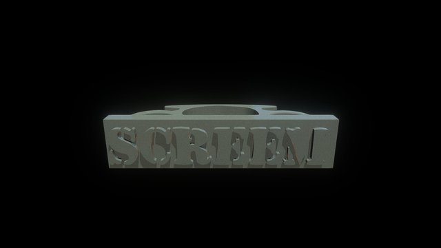 Soco ingles "screem" 3D Model