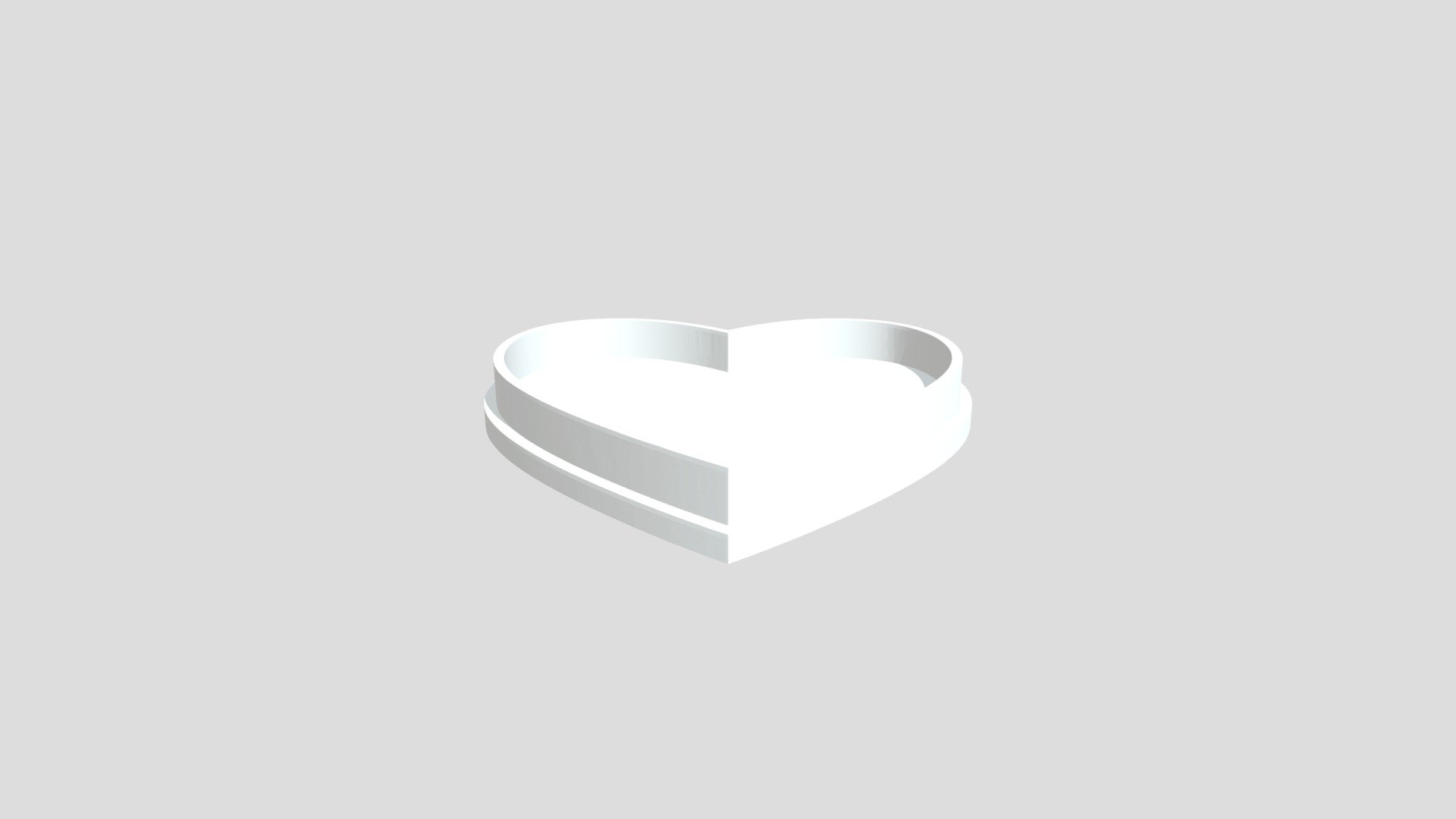 3D Heart Shaped Storage Box Ring - Download Free 3D model by Sourceduty