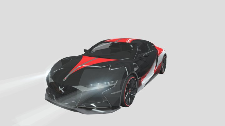 ds e-tense – Modello 3D gratuito STL