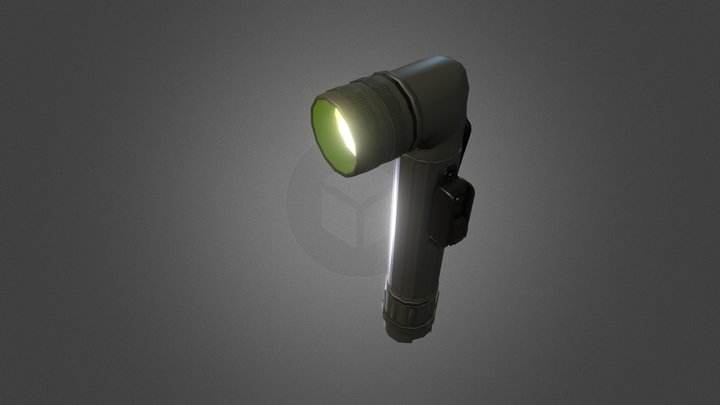 Flashlight 3D Model