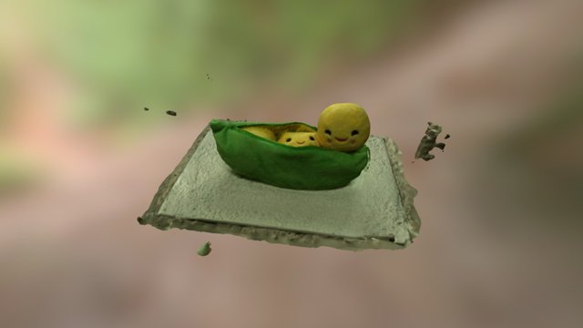 豌豆 3D Model
