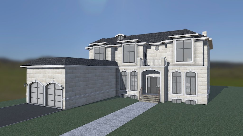 10-79-garr Exterior 07-13 2017 Opt-2 - 3D model by Cadaxx Design ...