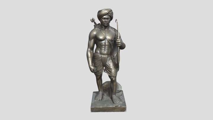 Birsa munda 3D Model