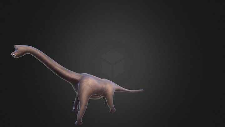 Dinosaur Low Poly 3D Model