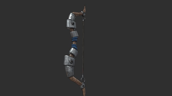 Stylised Bow 3D Model