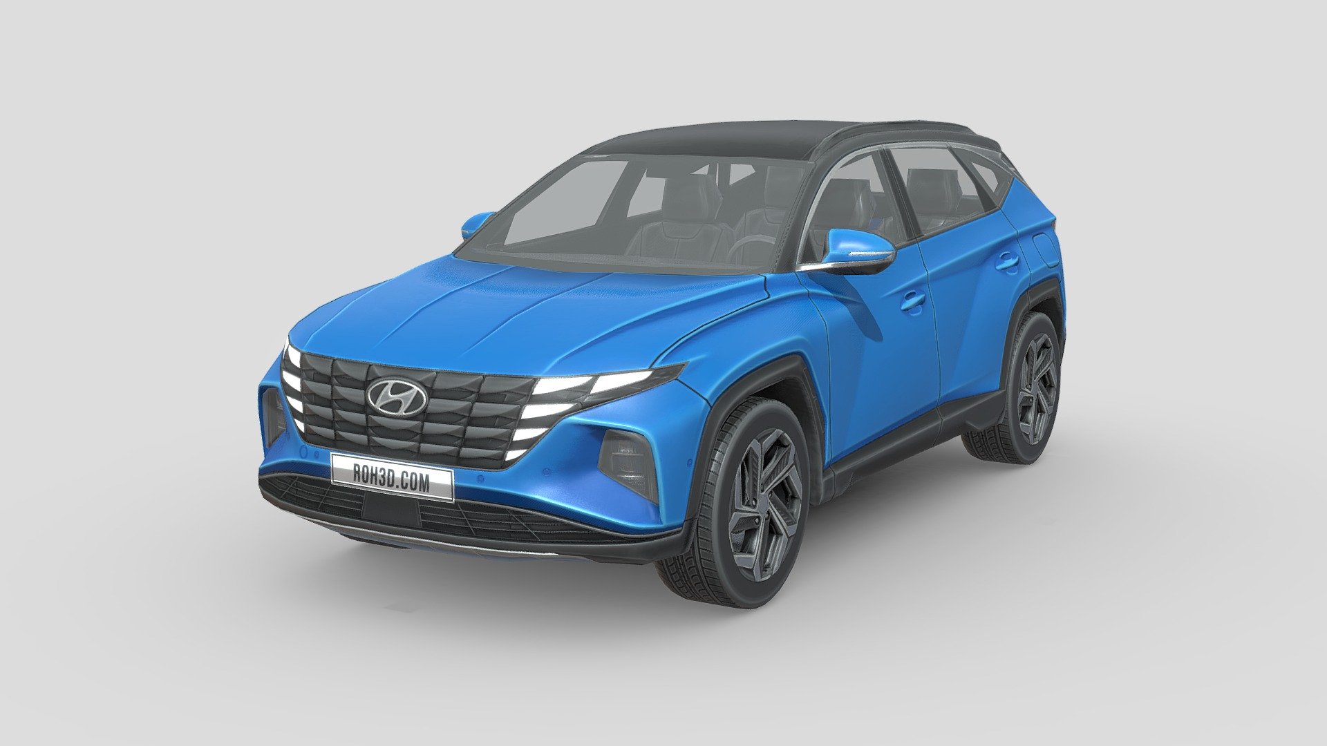 Low Poly Car Hyundai Tucson 2021 Buy Royalty Free 3D model by ROH3D