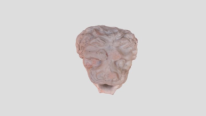 FS-958 Terracotta lion spout 3D Model