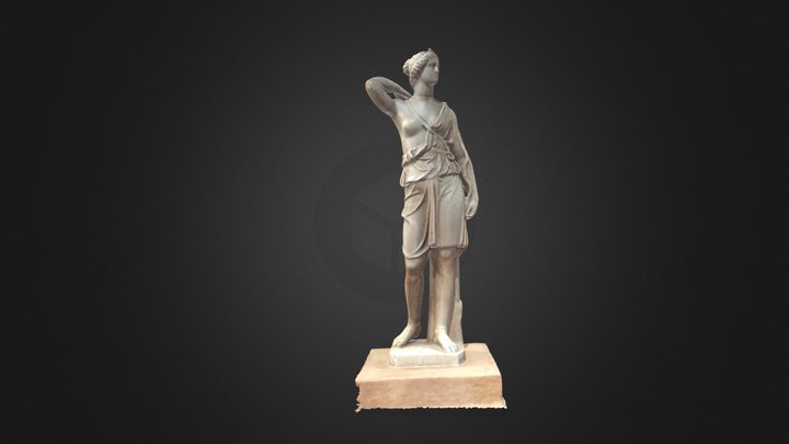 Escultura de Artemisa 3D Model