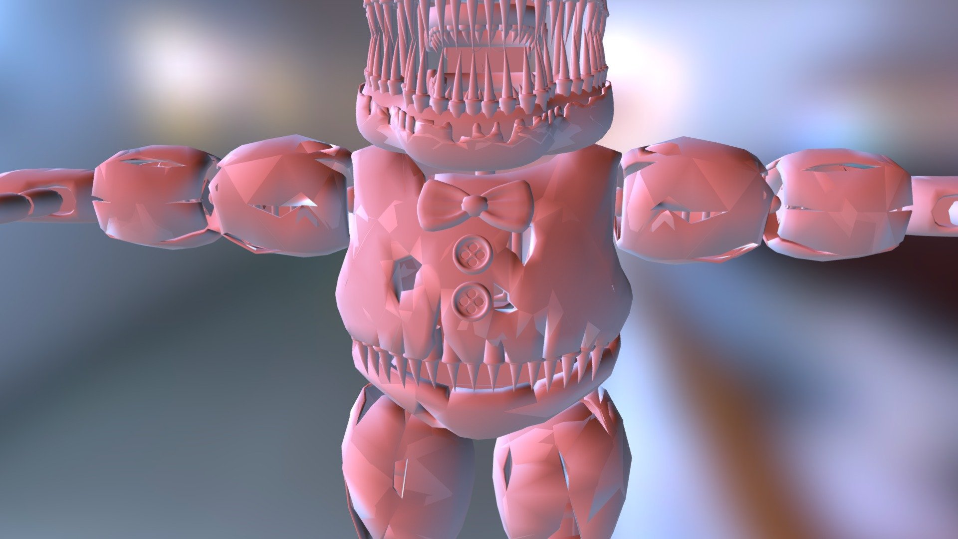 Nightmare Fredbear - Download Free 3D model by Depredador  (@mariapiarissola) [1a3ddbe]