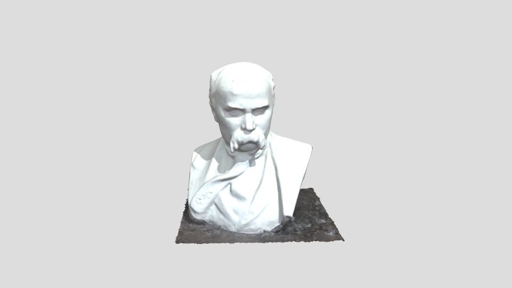 Taras Shevchenko Table Monument 3D Model
