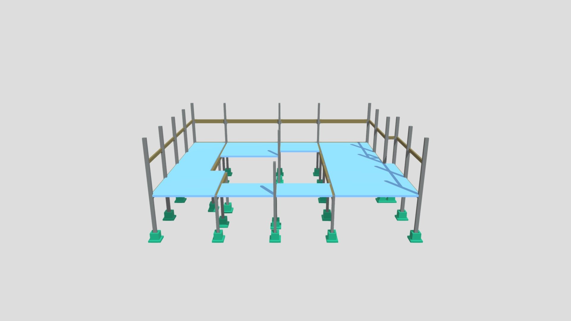 Modelagem Estrutural 3D- Paiol