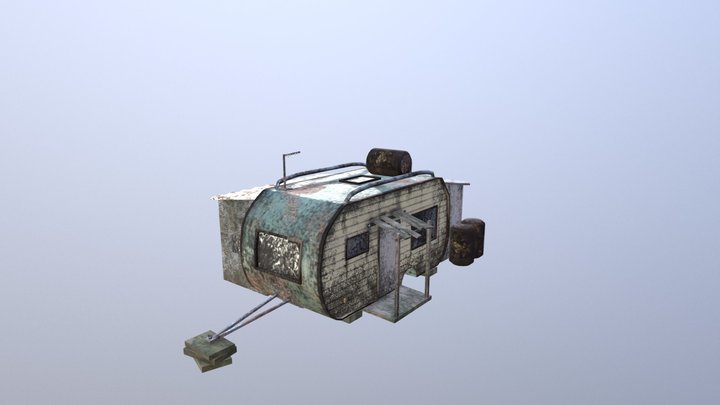 Roulotte 3D Model