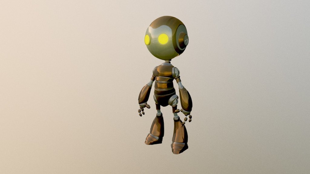 Atom Robot - Steam Punk Version - Download Free 3D model by ...