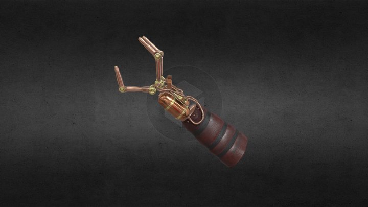 Steampunk prosthetic 3D Model