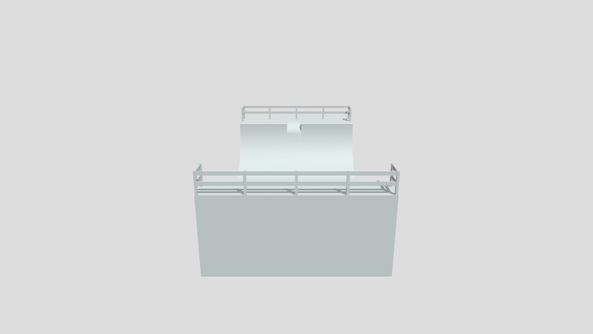 Half Pipe - Untextured