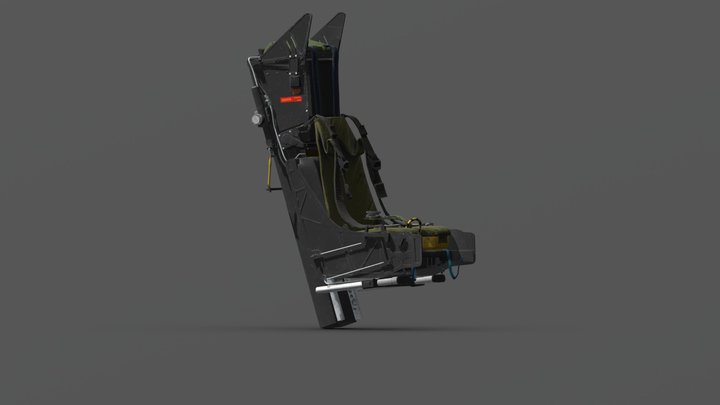 Martin Baker ejection seat 3D Model