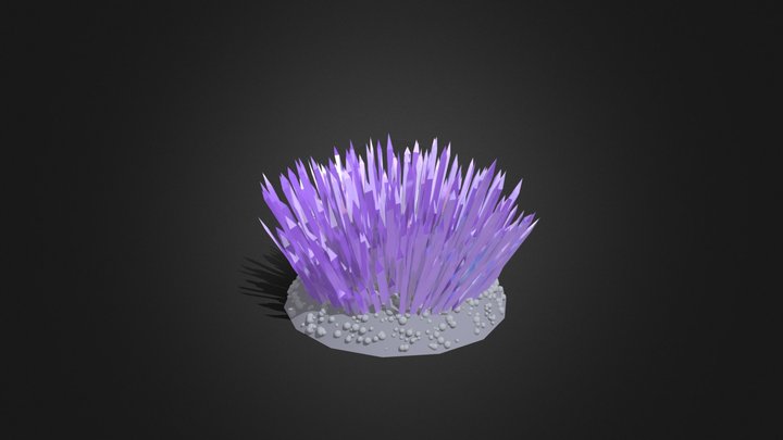 Crystal cluster 3 3D Model