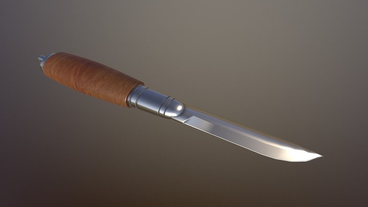 Traditional Puukko 3D Model