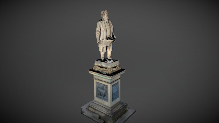 Statue of Sir Titus Salt 3D Model