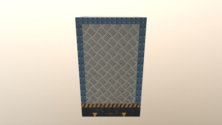Crate-3 3D Model