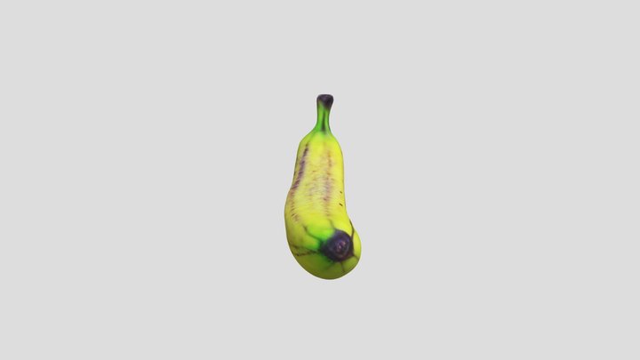 Banana fruit 1 3D Model