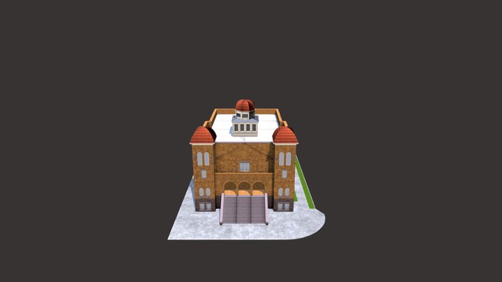 16th Street Church 3D Model