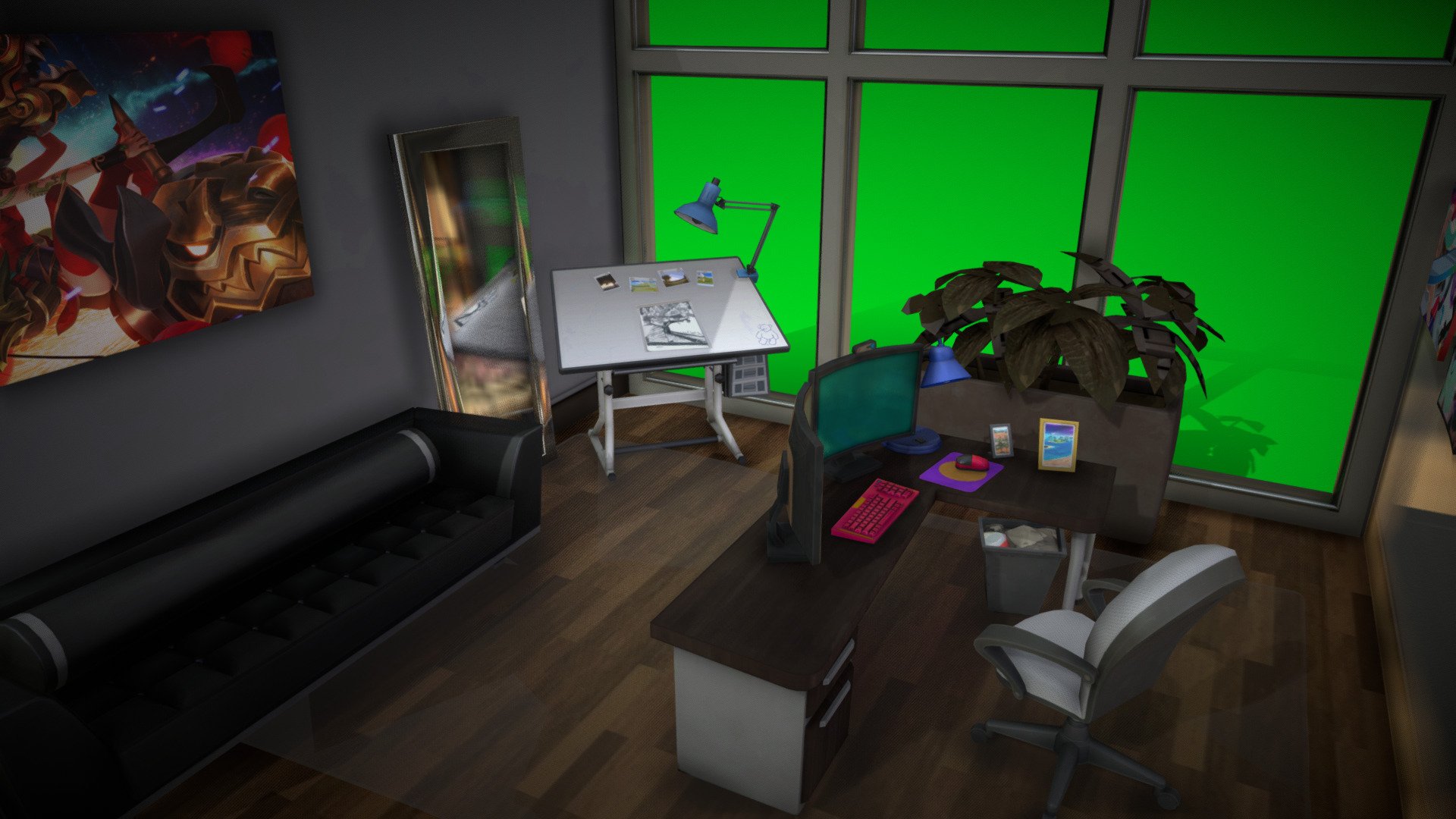 Room - Download Free 3D Model By Casttelan2 [2cd7055] - Sketchfab